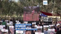 Israele: le famiglie dei rapiti al festival Supernova insieme per ricordare le vittime