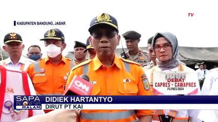 Tabrakan Kereta Api di Cicalengka, 4 Pegawai KAI Meninggal Dunia