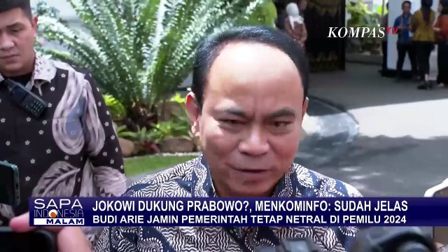 Jokowi Dukung Prabowo di Pilpres 2024, Budi Arie: Sudah Jelas