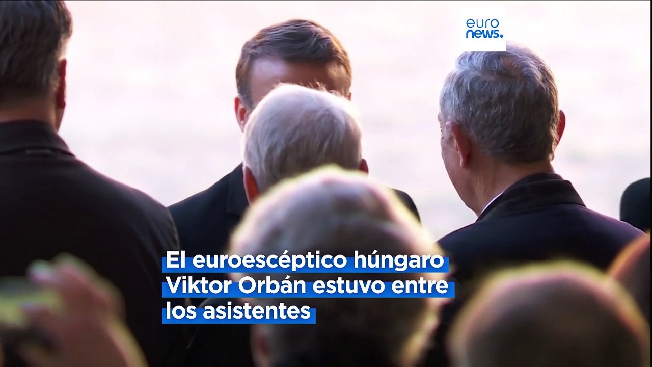 Macron preside en París un homenaje al "visionario" europeo Jacques Delors