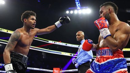 Shakur Stevenson admite su mal desempeño ante Edwin de los Santos