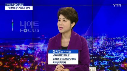 [나이트포커스] '속전속결' 거부권 행사 / YTN