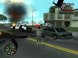 GTA_ San Andreas game play with 5 to 6 star police
