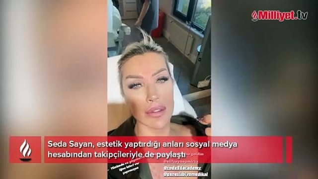 Seda Sayan'dan yeni estetik! Yüzüne ve dekolte bölgesine sünnet derisi enjekte ettirdi