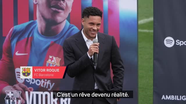 Barça - Vitor Roque : Un rêve devenu réalité