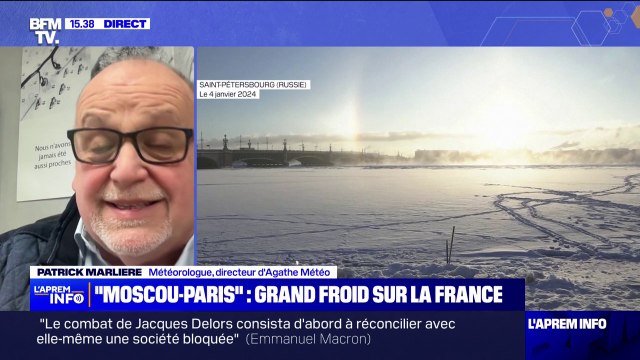 Froid: Il faut s'attendre à quelques jours sans dégel explique Patrick Marlière, météorologue et directeur d'Agathe Météo