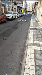 Calles con problemas de asfaltados en La Isleta