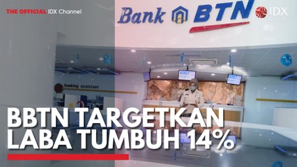 BBTN Targetkan Laba Tumbuh 14%