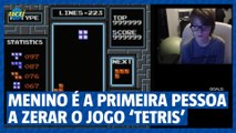 Menino é a primeira pessoa a zerar o jogo 'Tetris'