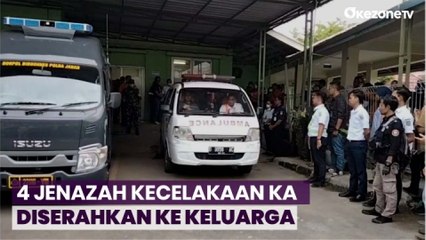 KAI Serahkan 4 Jenazah Korban Kecelakaan KA di Cicalengka kepada Keluarga