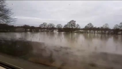 Flooding near Newark
