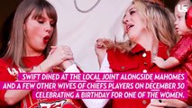 Taylor Swift Orders Travis Kelce’s Favorite Dessert During Girls’ Night Out With Brittany Mahomes