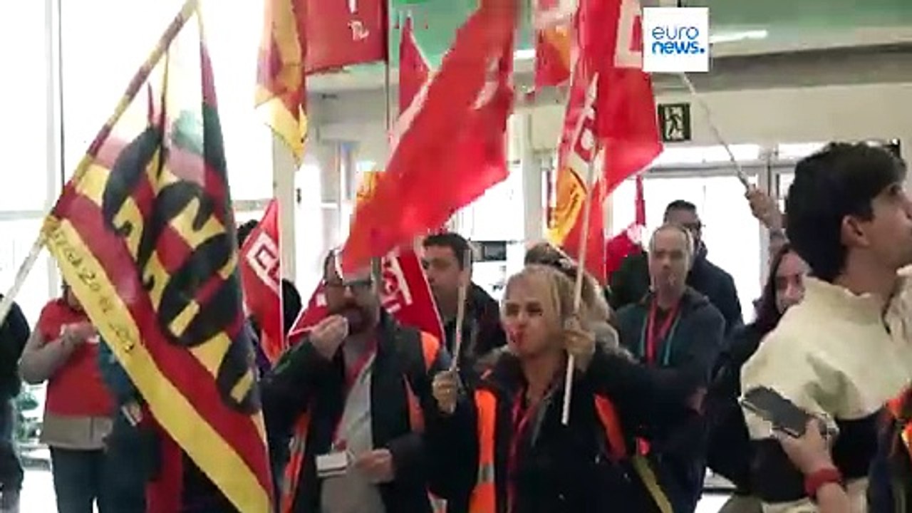 Сотрудники наземных служб Iberia начали 4-дневн...