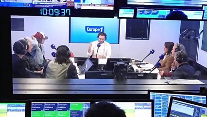 Daniel Lavoie, Damien Sargue, Angelo Delvecchio et Gian Marco Schiaretti, membres de la troupe Notre-Dame de Paris