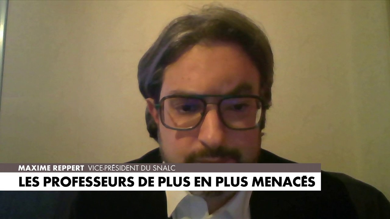 Maxime Reppert : «Il y a un sentiment de toute-puissance qui se développe de plus en plus chez les élèves, et également chez certains parents d'élèves, qui fait qu'on s'autorise des comportements inacceptables»