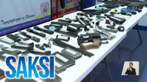 Matataas na kalibre ng armas at mga pampasabog, nakumpiska sa isang bahay | Saksi