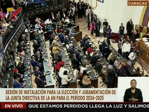 Juramentan al Dip. Jorge Rodríguez como Pdte. e instalan la nueva Junta Directiva 2024-2025