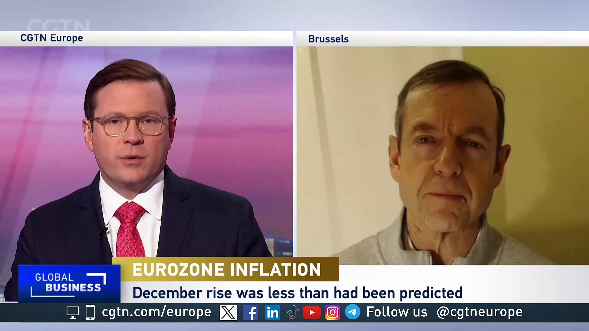 Eurozone inflation rises to 2.9% after increase in energy costs - video  Dailymotion