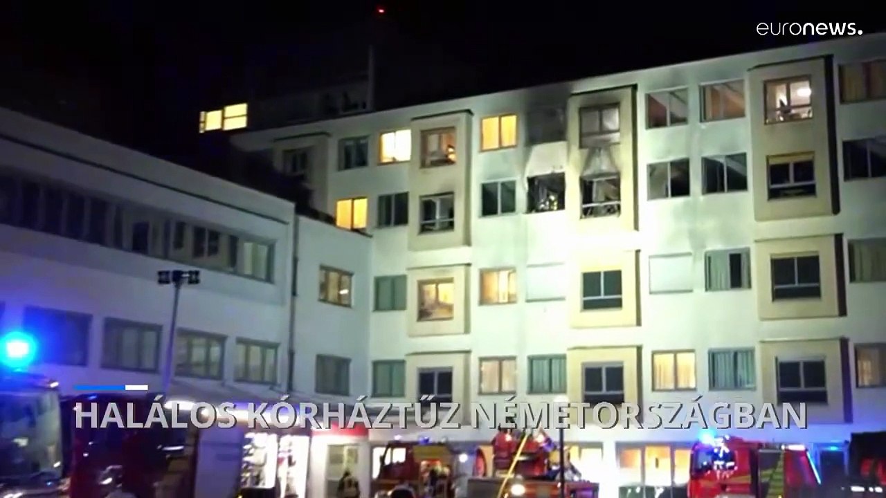 Többen meghaltak és megsérültek egy németországi kórháztűzben