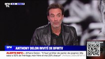 Anthony Delon sur sa sœur Anouchka: 