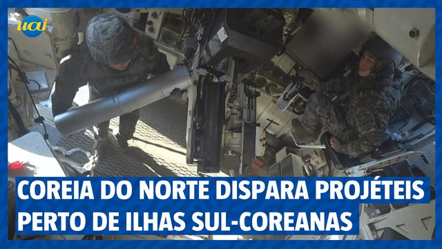 Coreia do Norte dispara centenas de projéteis perto de ilhas sul-coreanas