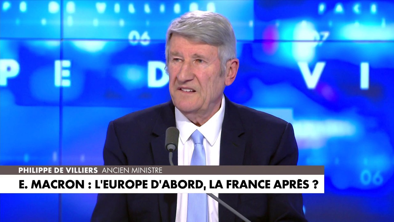 Philippe De Villiers : «C'est une Europe wokiste, qui est en train d'islamiser toutes les nations européennes»