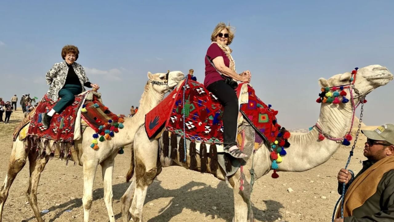 Meet the two 80-something best friends who saved up $20,000 to ditch work and travel around the world in 80 days