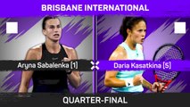 Sabalenka extends winning run in Australia to reach Brisbane semis