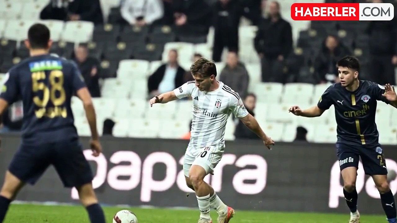 Beşiktaş ve Kasımpaşa arasındaki maçta Da Costa'nın 2 golü galibiyeti getirdi