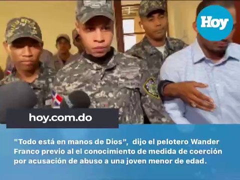 Wander Franco: Todo está en manos de Dios