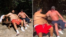 DJ Khaled befriends sunburnt British tourist named Tony while on holiday