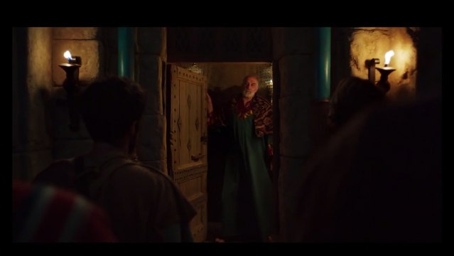 La mujer samaritana acoge a Jesús y a sus discípulos en su casa