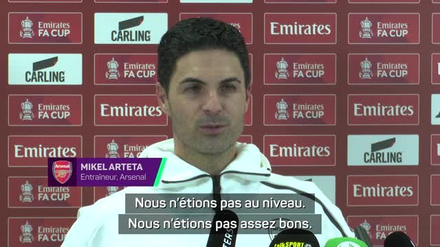 Arsenal - Arteta pas inquiet par les 2 défaites de suite : “Regarder avec le télescope et avoir du recul”