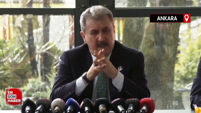 Mustafa Destici'den Murat Kurum'a destek