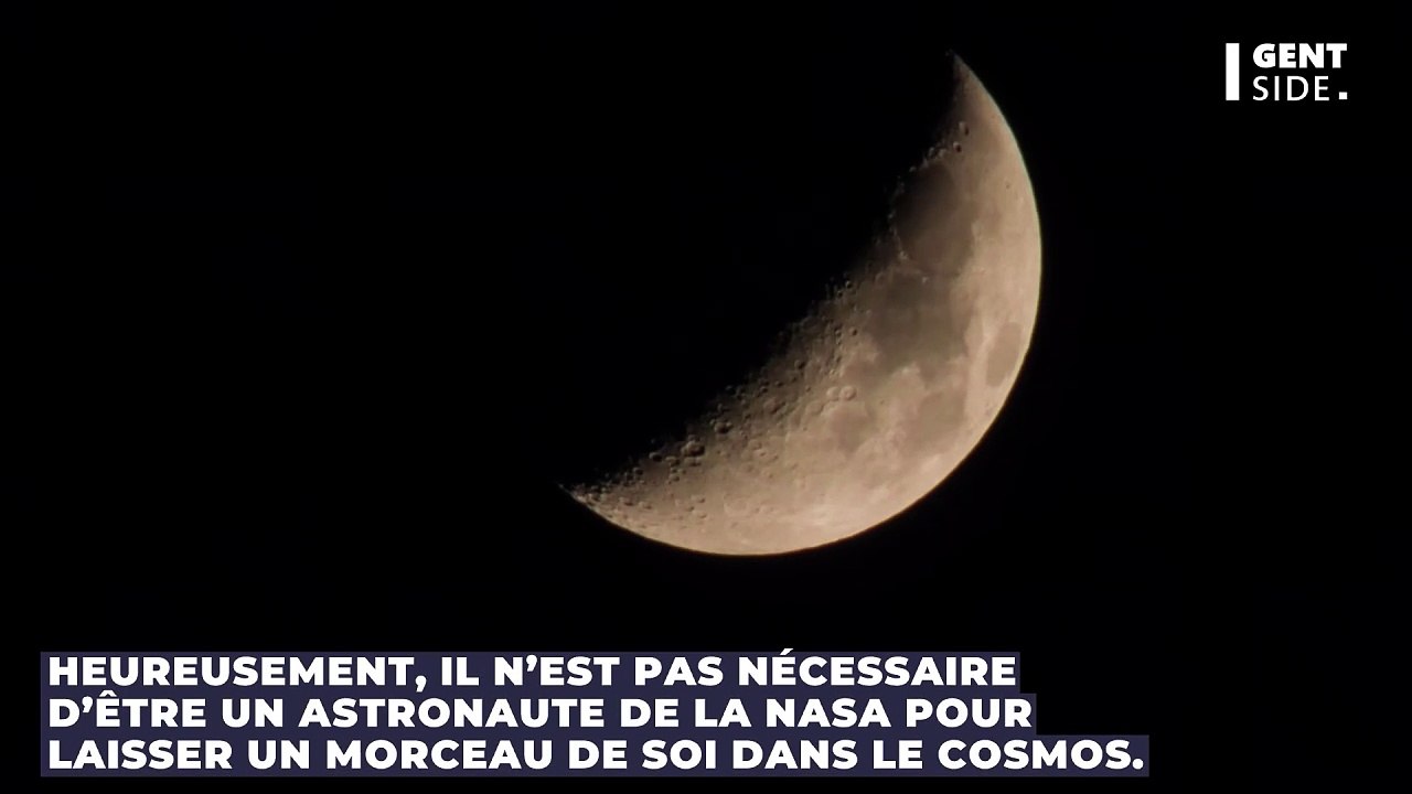 Envoyez votre nom sur la Lune grâce à cette prochaine mission de la NASA