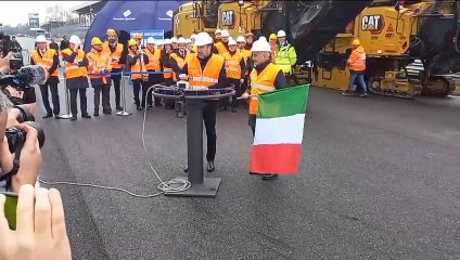 Download Video: Autodromo di Monza, il ministro alle Infrastrutture Matteo Salvini d? il via ai lavori