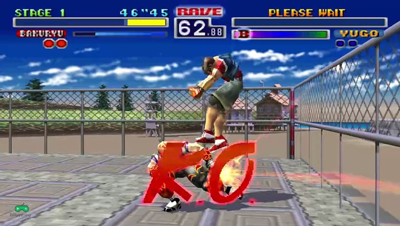 Bakuryu BLOODY ROAR PS1 4K 60 FPS GAMEPLAY