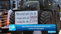 Agriculteurs en colère perturbent trafic routier en Allemagne