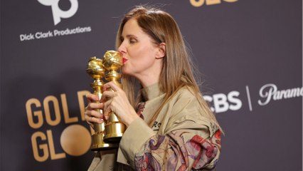 Voici - Golden Globes 2024 : triomphe d'Anatomie d’une chute, le film de Justine Triet, Oppenheimer rafle la mise