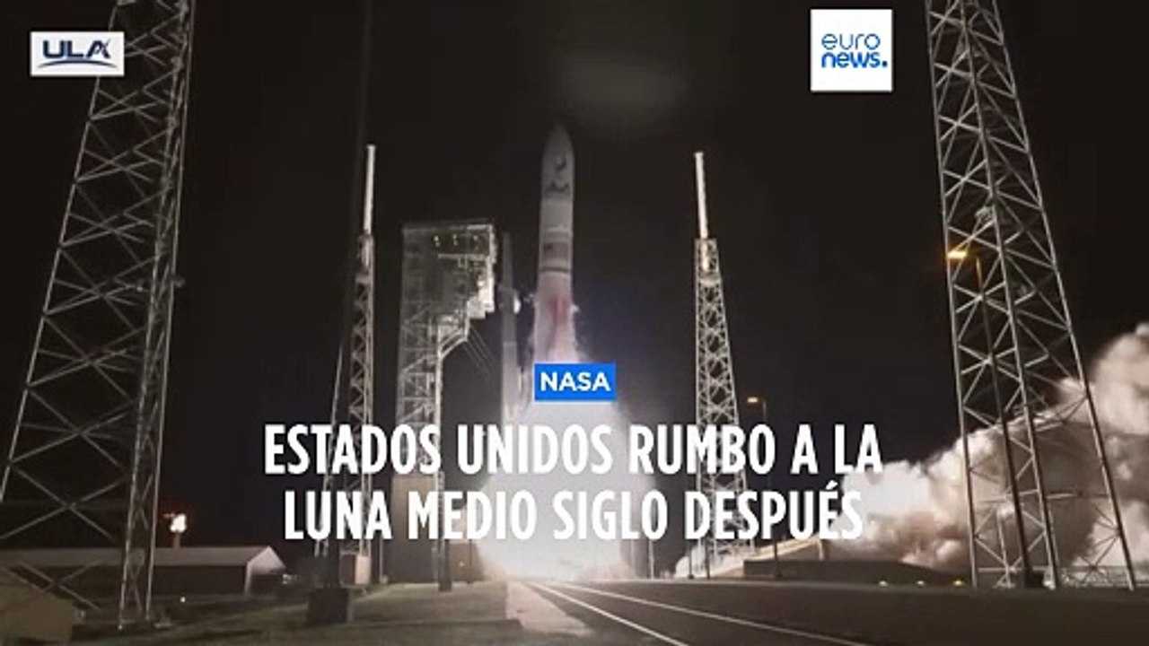 Carrera espacial | La NASA lanza el primer cohete comercial con destino a la Luna