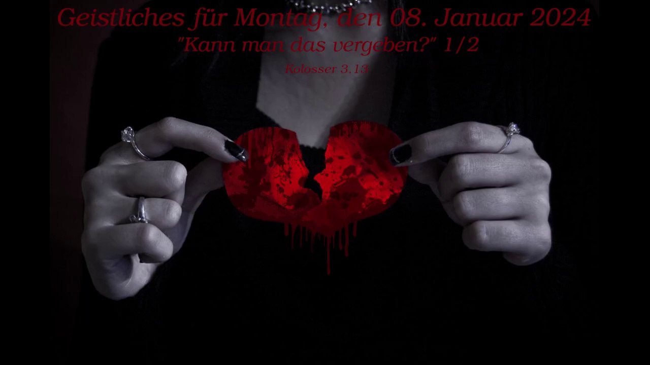 Geistliches für Montag, den 08. Januar 2024