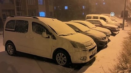 Van'da kar yağışı etkili oldu