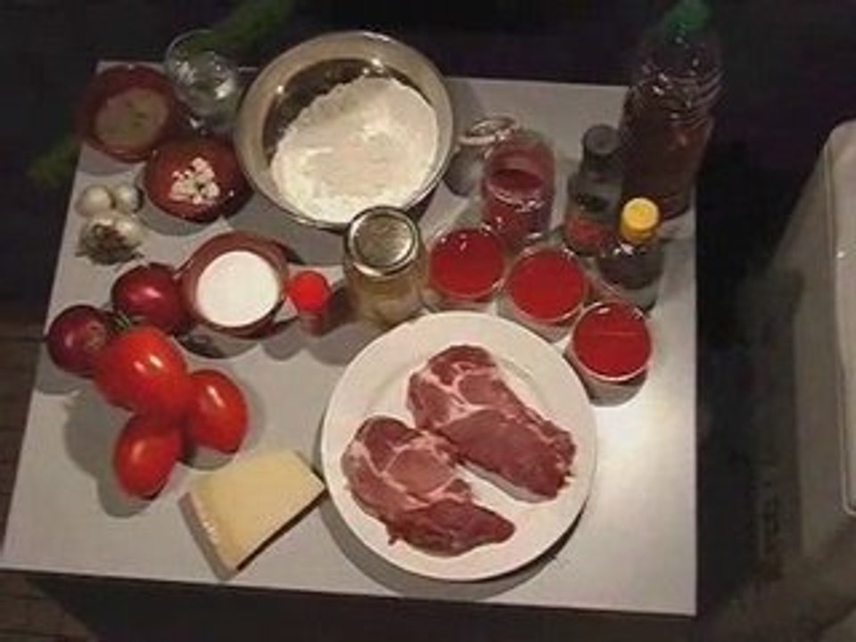 Carnival piggy (cotes de porc tomates aromates et epices)