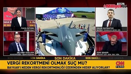 Haluk Bayraktar ortaya atılan iddialara CNN Türk'te tek tek cevap verdi