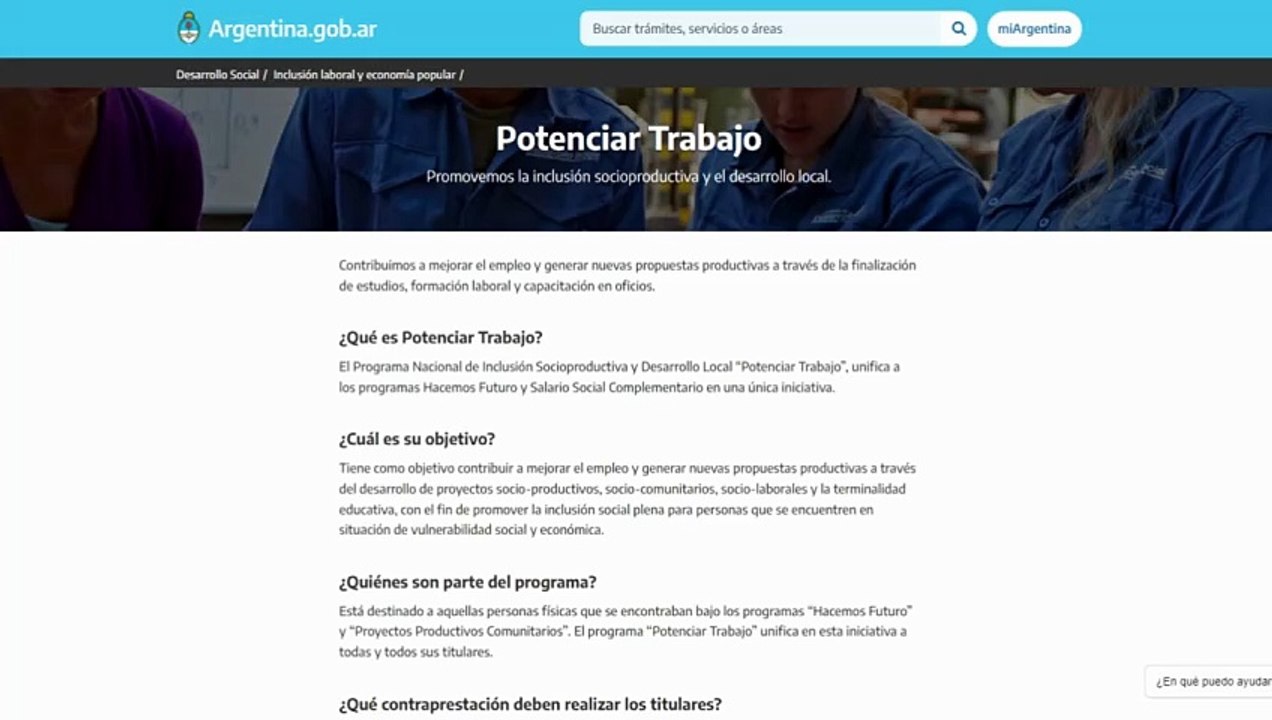 Potenciar Trabajo