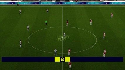 Argentina vs Arsenal Fc E-football 2024 | 2-1 | 4k Gameplay