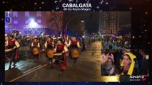 Cabalgata Reyes Magos 2024 Sus Majestades inundan Pamplona de nervios y alegría