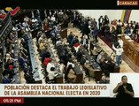 Pueblo venezolano ratifica su apoyo al trabajo Legislativo realizado por la AN electa en el 2020