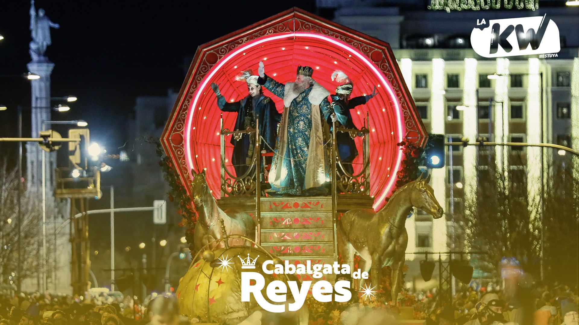 ⁣Revive la emoción: Los Reyes Magos deslumbran en su inigualable cabalgata anual