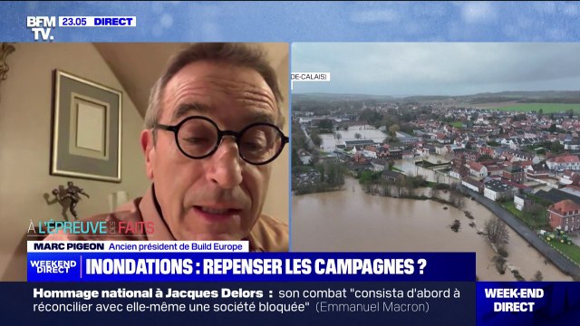 Crues/inondations: On a beaucoup construit en ignorant le risque , note Marc Pigeon (ancien président de Build Europe )